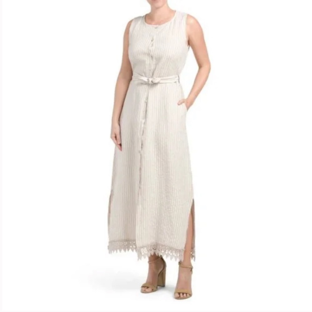 Lungo L’Arno Linen Maxi Dress